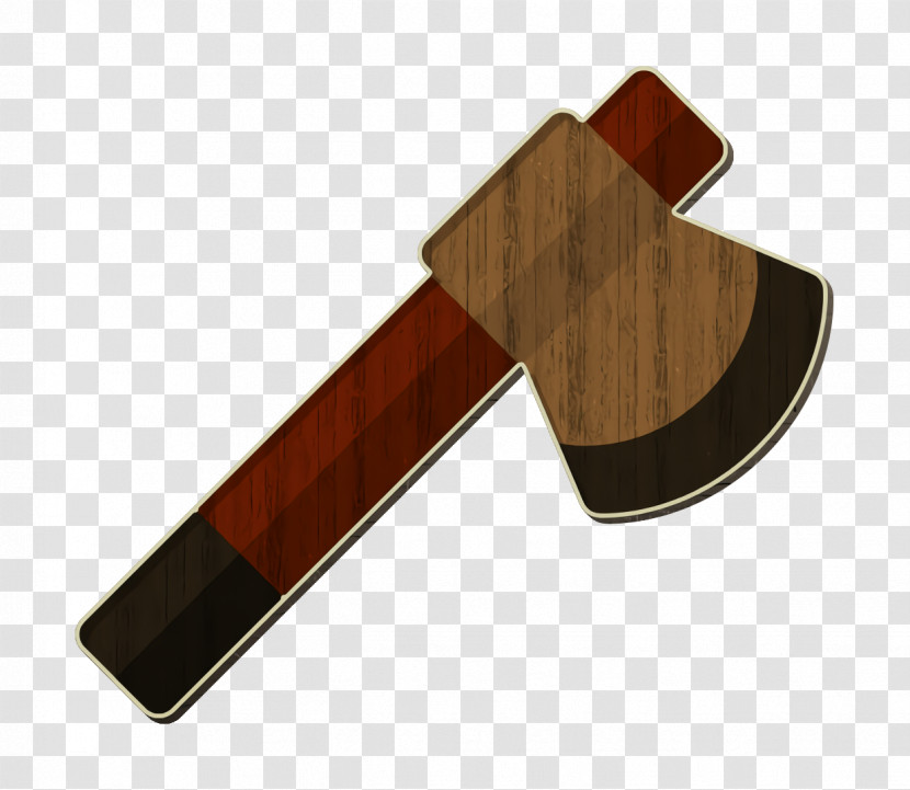 Axe Icon Summer Camp Icon Transparent PNG