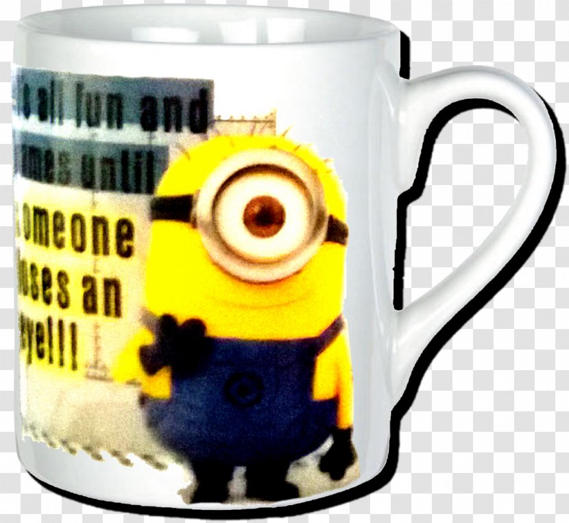 Coffee Cup Dumdumshop Mug - Tableware - Minion Eye Transparent PNG