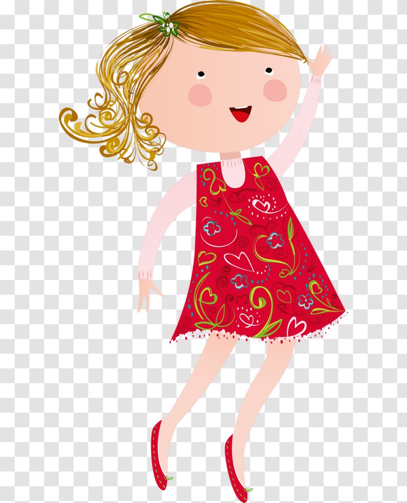 Woman Icon - Cartoon - Style Doll Transparent PNG