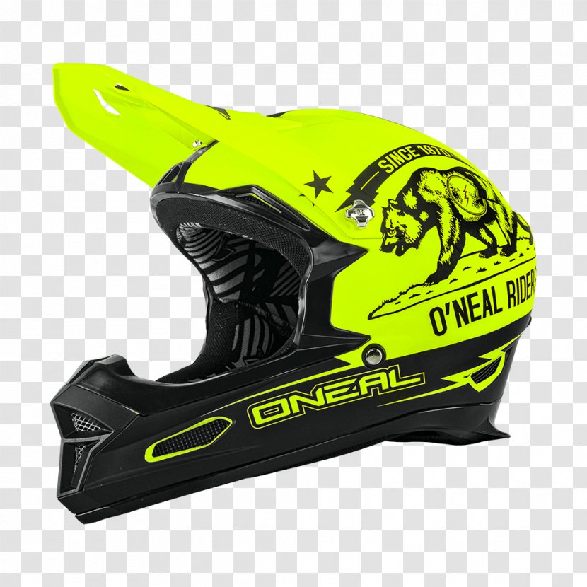 Motorcycle Helmets Bicycle Oneal O ́Neal Fury RL California Downhill Helmet Synthy - Frame Transparent PNG