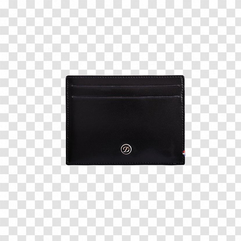 Vijayawada Wallet Rectangle Black M - Leather Paper Transparent PNG