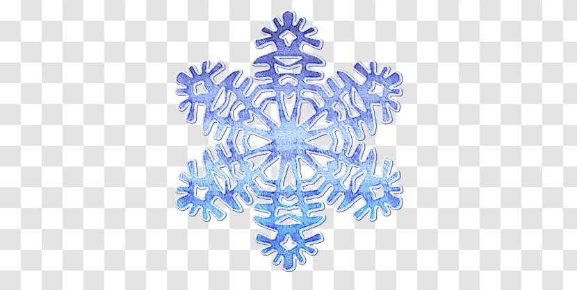 Snowflake Pattern - Winter - Beautiful Picture Material Transparent PNG