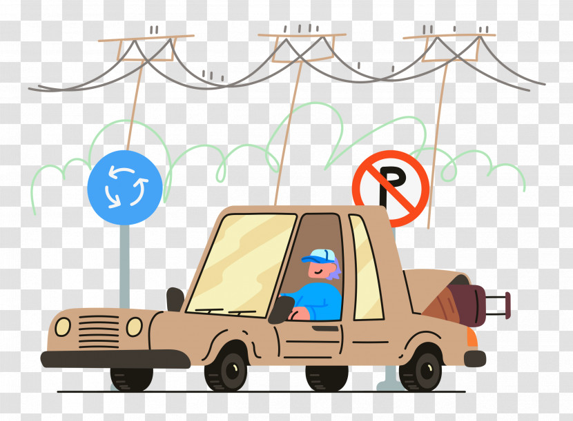 Driving Transparent PNG