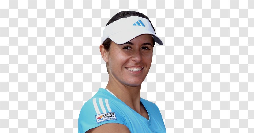 Anabel Medina Garrigues Tennis Player Spain Sun Hat Transparent PNG