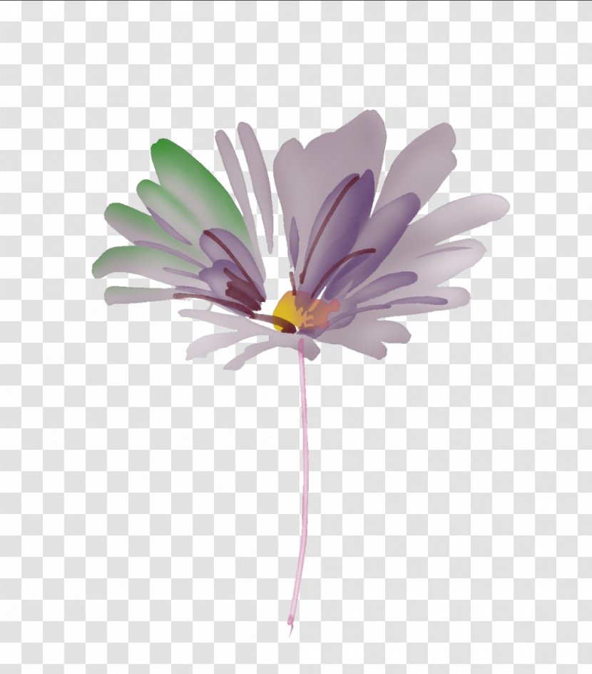 Purple - Petal - Bouquet Of Flowers Transparent PNG
