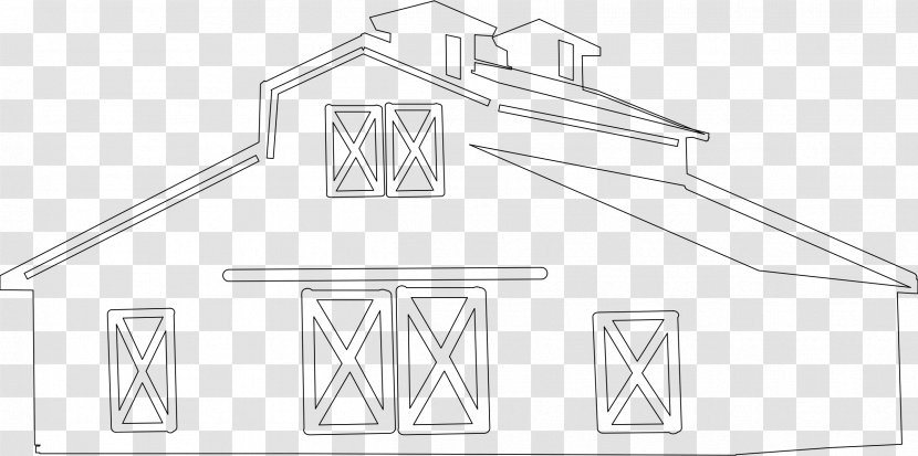 Paper Drawing /m/02csf Angle - White - Barn Transparent PNG
