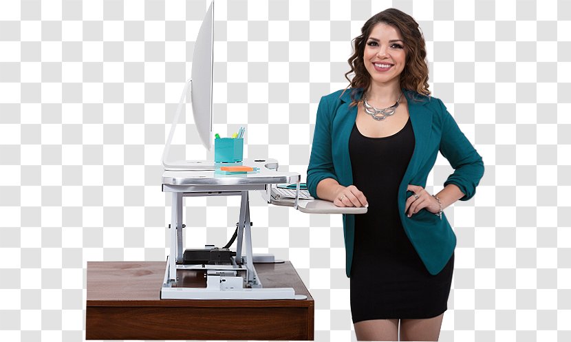 Table Standing Desk Sit-stand Computer Transparent PNG
