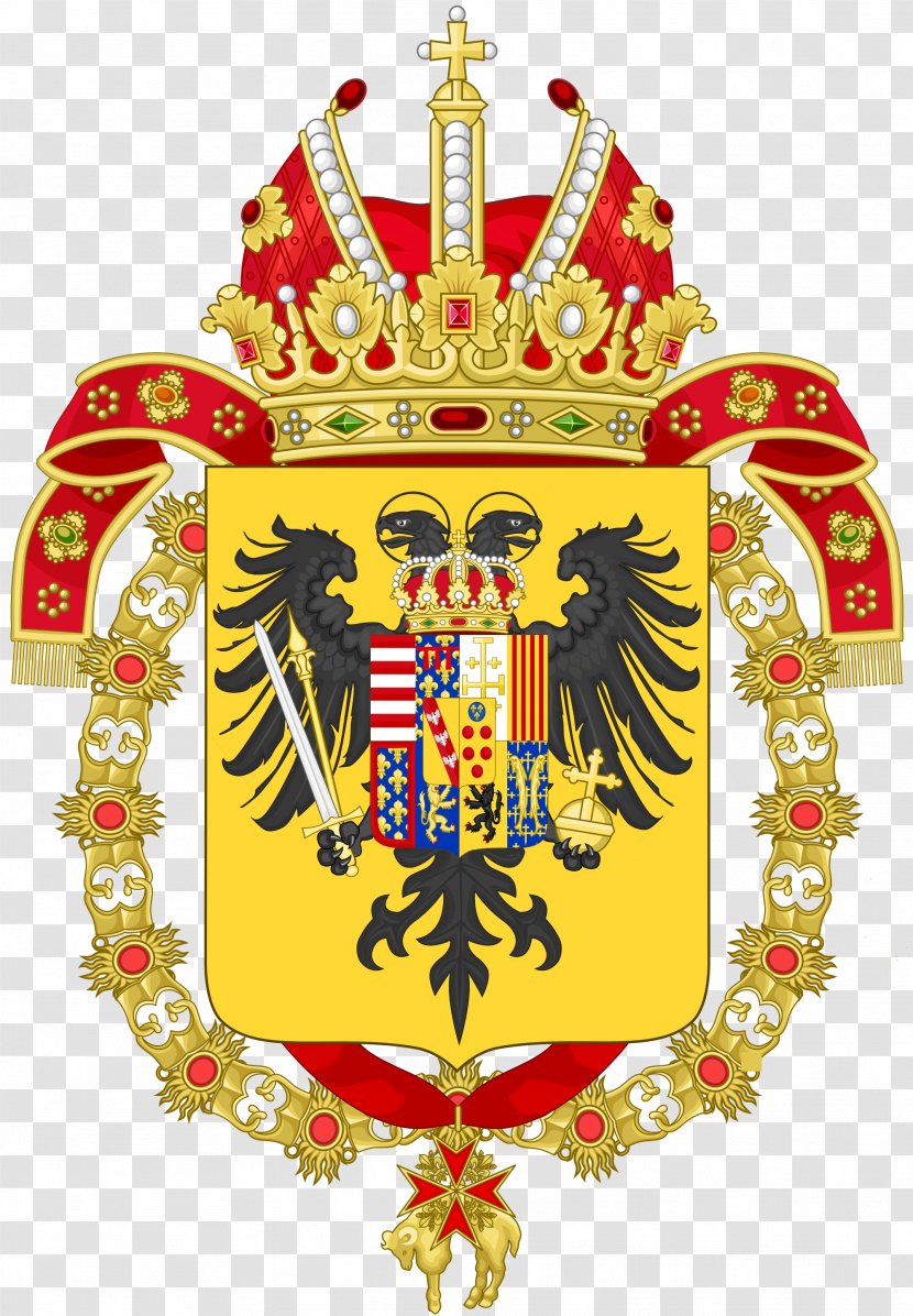 Holy Roman Empire Kingdom Of Bohemia Ancient Rome Emperor Coat Arms - Maria Carolina Austria - Crown Transparent PNG