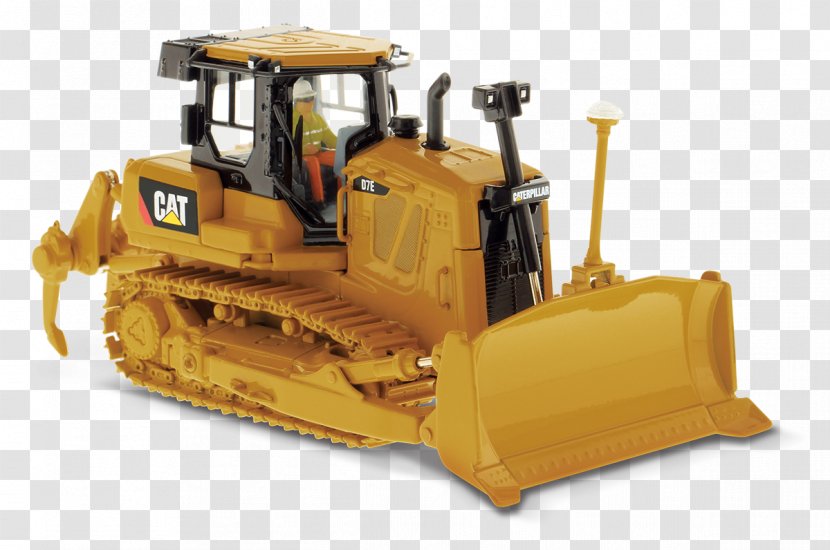 Caterpillar Inc. D7 Continuous Track Bulldozer Tractor - Massey Ferguson Transparent PNG