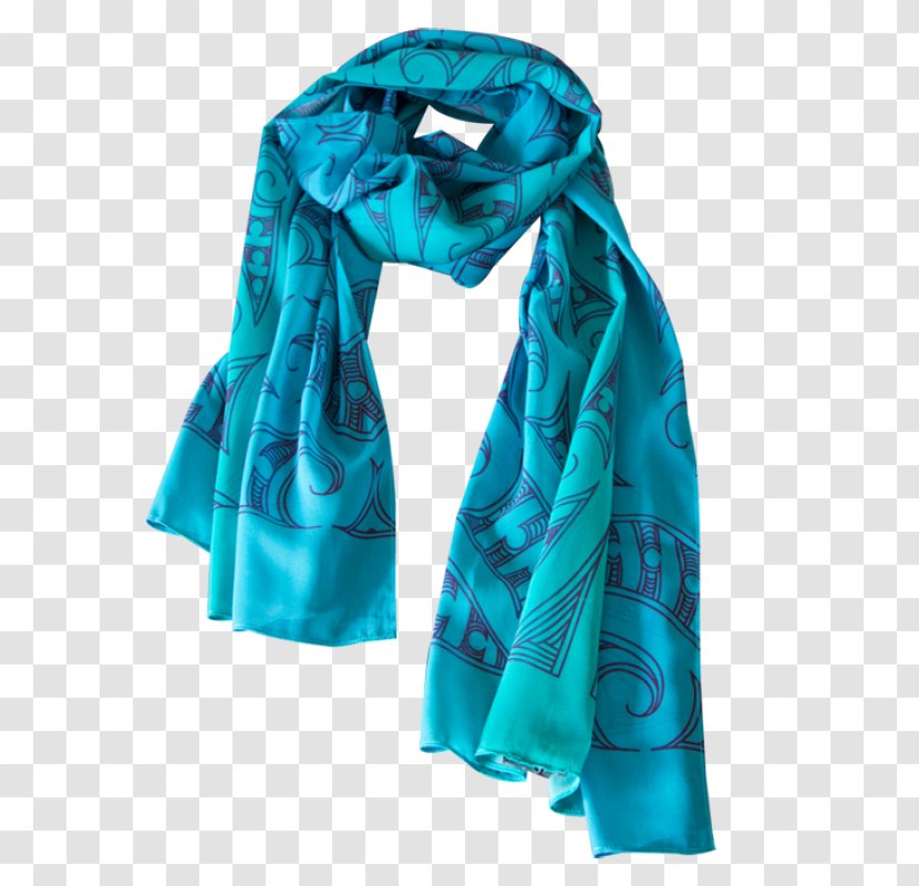 Scarf New Zealand Shawl Chiffon Clothing Accessories - Teal - Green Party Of Aotearoa Transparent PNG