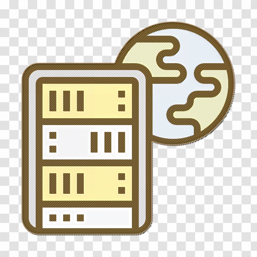 Cyber Crime Icon Global Server Icon Transparent PNG