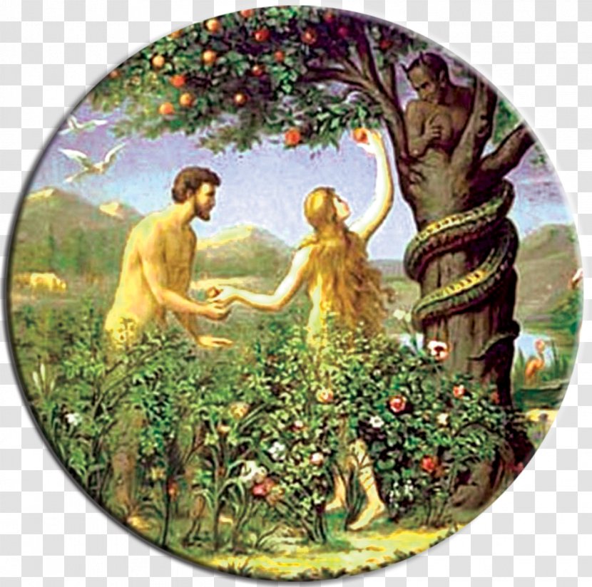 Adam And Eve Satan Garden Of Eden God Fall Man Transparent PNG
