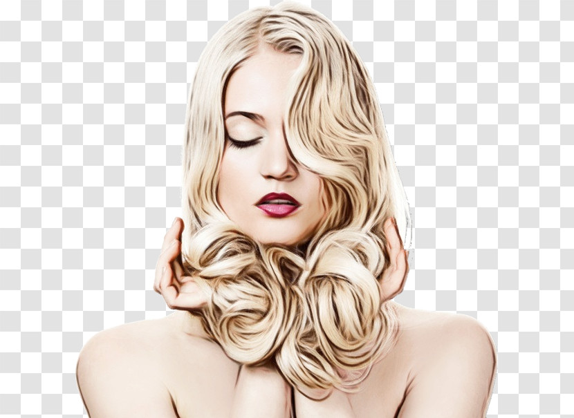 Hair Face Blond Skin Chin Transparent PNG