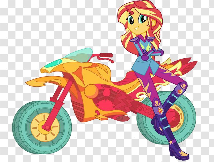 Sunset Shimmer Twilight Sparkle Pony Rarity Rainbow Dash - My Little - Equestra Transparent PNG