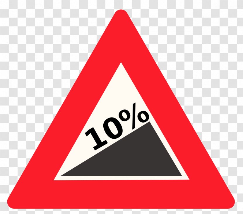 Percentage Traffic Sign Slope Logo Angle - Number - Brand Transparent PNG