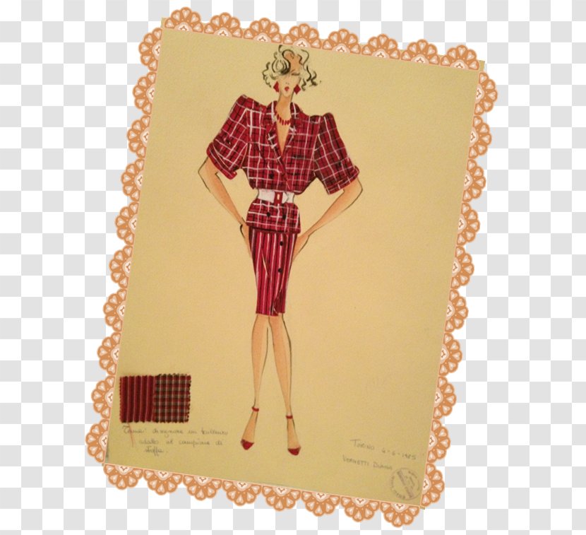Costume Design Pattern - Fashion Illustration - Monte Transparent PNG