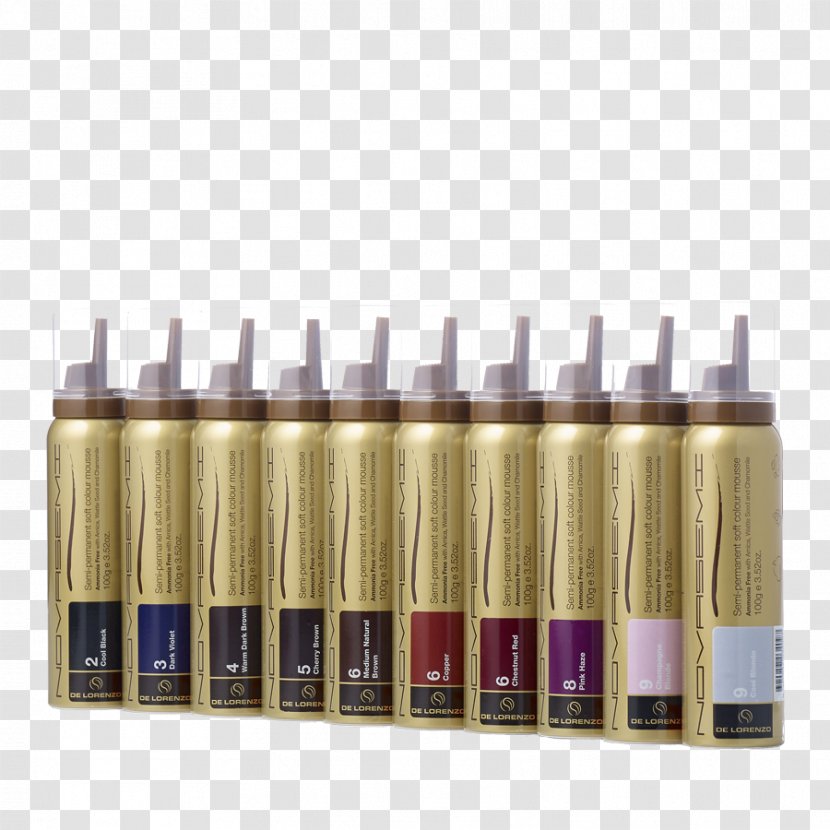 Cosmetics Hair Coloring Mousse Shampoo - Color Chart Transparent PNG