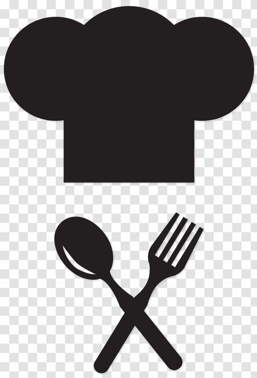 Spoon Restaurant Illustration Image Kitchen - Black And White Transparent PNG