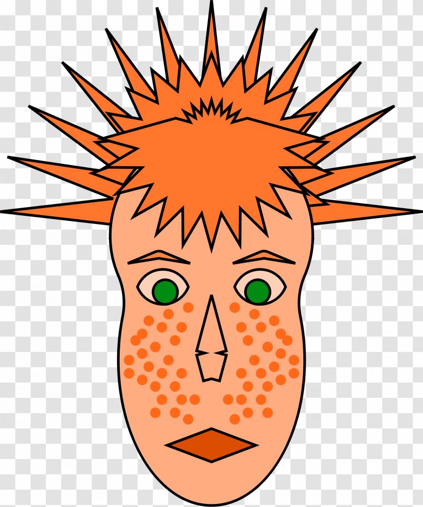 Freckle Red Hair Clip Art - Peanut Transparent PNG