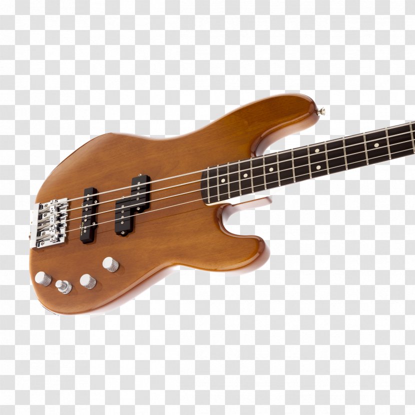Bass Guitar Fender Precision Jazz Double - Cartoon Transparent PNG