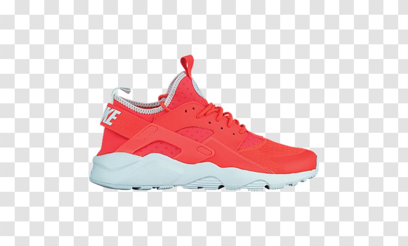 Mens Nike Air Huarache Ultra Men's Shoe Sports Shoes - Red Transparent PNG