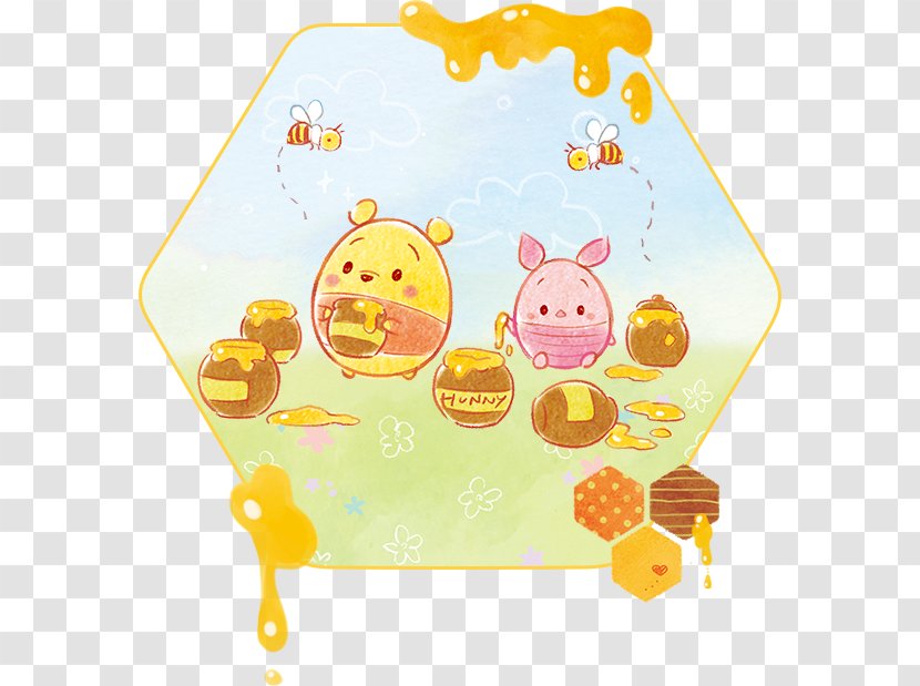 Winnie-the-Pooh Piglet Disney Tsum The Walt Company Mickey Mouse - Baby Toys - Winnie Pooh Transparent PNG
