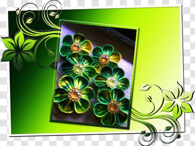 Floral Design Leaf Petal Font - Silk Cloth Transparent PNG