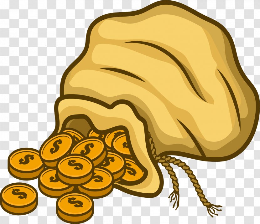 Gold Coin Purse Bag - Reptile - Money Crown Transparent PNG