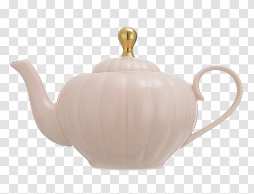 Teapot Kettle Ceramic Pottery - Pink Transparent PNG