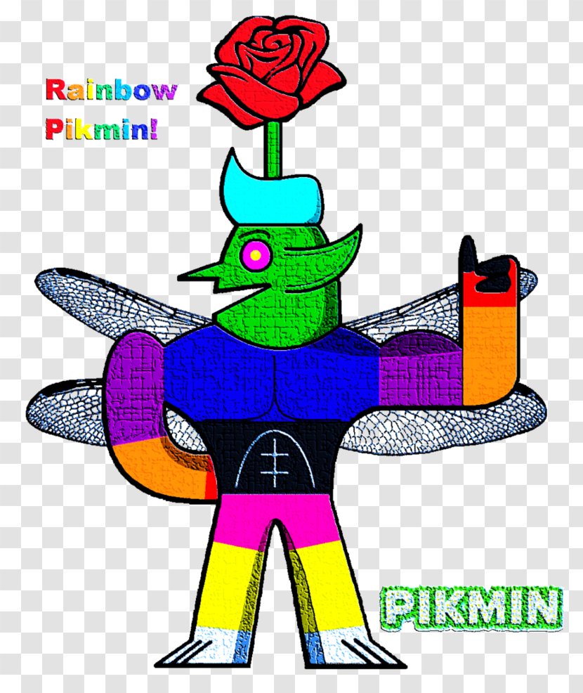 Pikmin Coloring Book Drawing Fan Art - SNES Rainbow Texture Tiles Transparent PNG