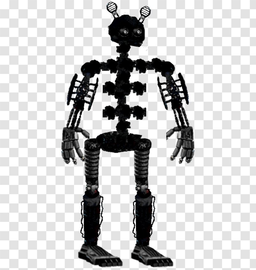 Five Nights At Freddy's 4 The Joy Of Creation: Reborn Endoskeleton Nightmare - Deviantart - Skeleton Transparent PNG