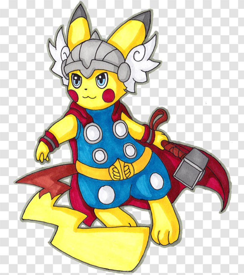 Pokémon Pikachu Thor: God Of Thunder Thunderbolt - Pok%c3%a9mon Transparent PNG