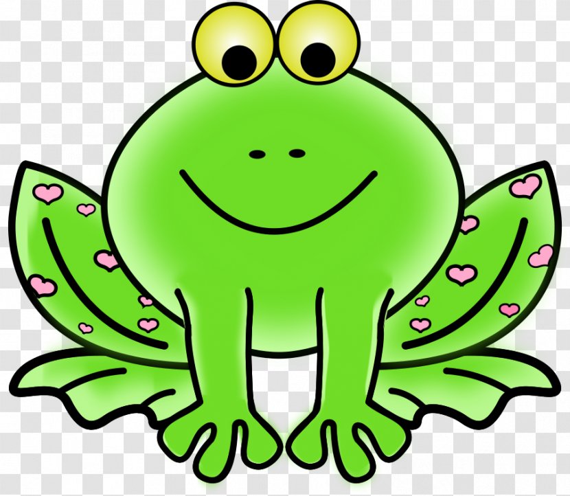 Green Leaf Background - Line Art - Shrub Frog Happy Transparent PNG