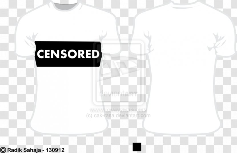 T-shirt Product Design Logo - Black And White Transparent PNG