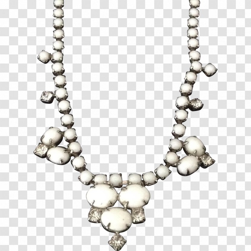 Necklace Glass Beadmaking Pearl Imitation Gemstones & Rhinestones Transparent PNG
