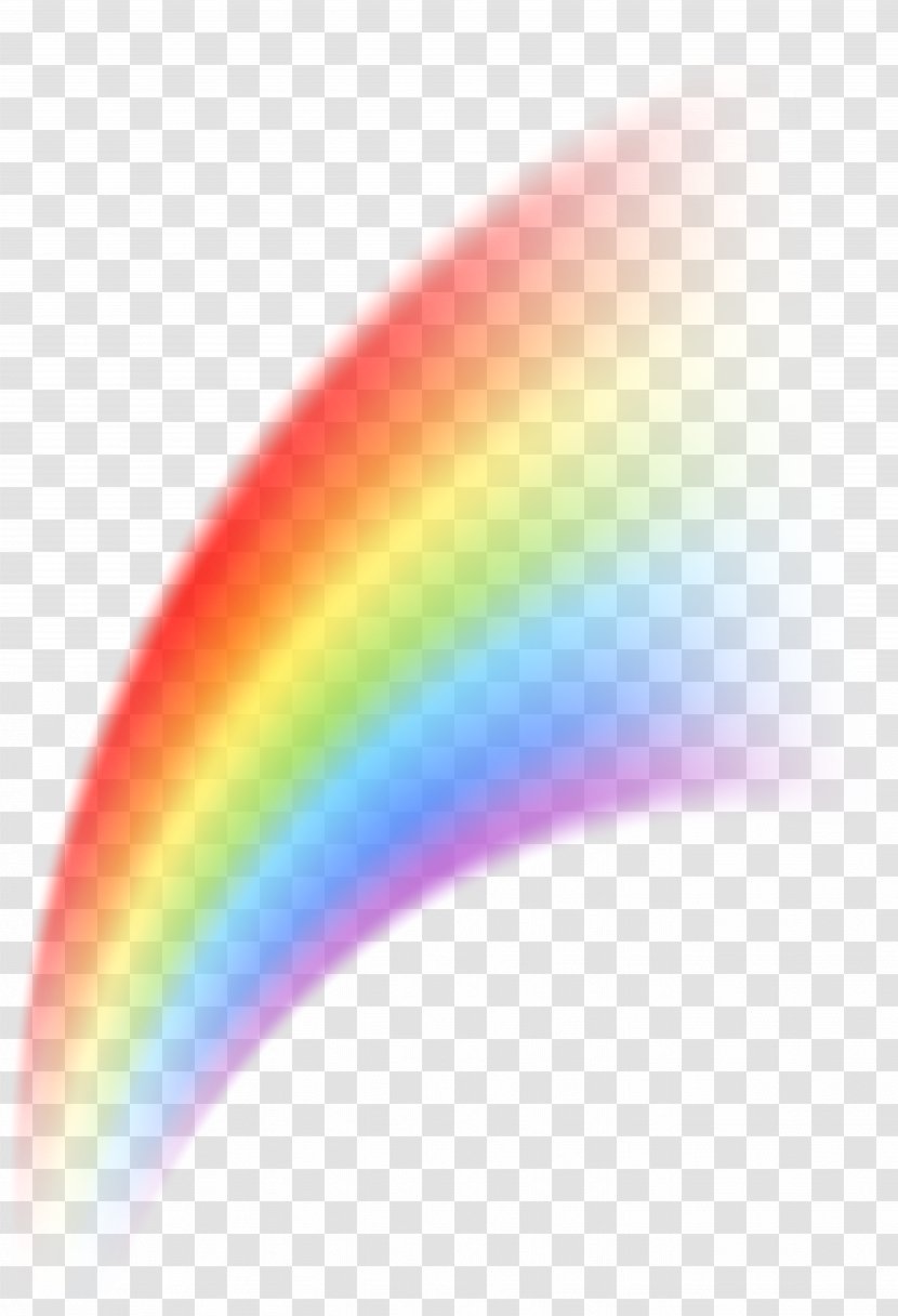 Rainbow Desktop Wallpaper Curve Clip Art - Meteorological Phenomenon - Rose Border Frame Transparent PNG