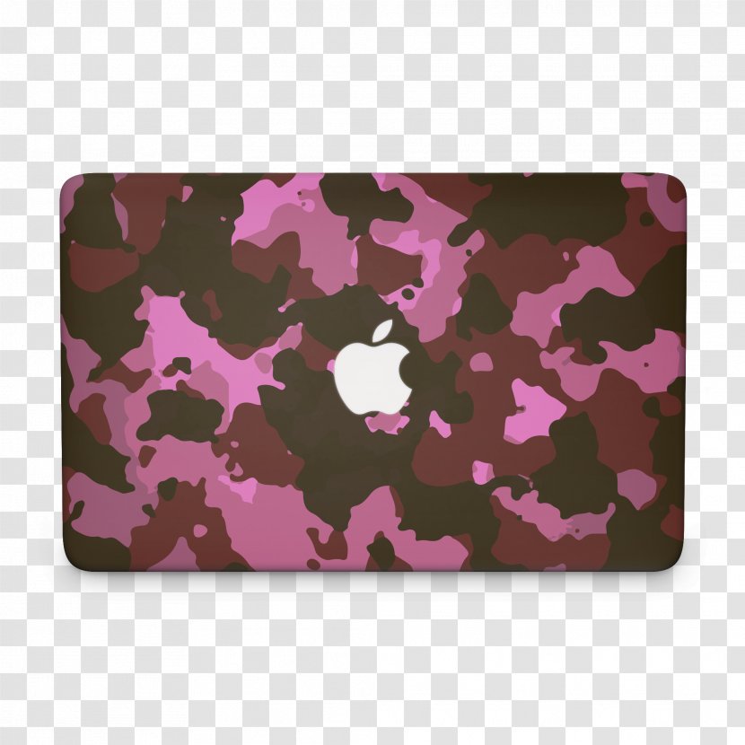 Place Mats Rectangle Pink M Camouflage - Violet - Macbook Pro 13inch Transparent PNG