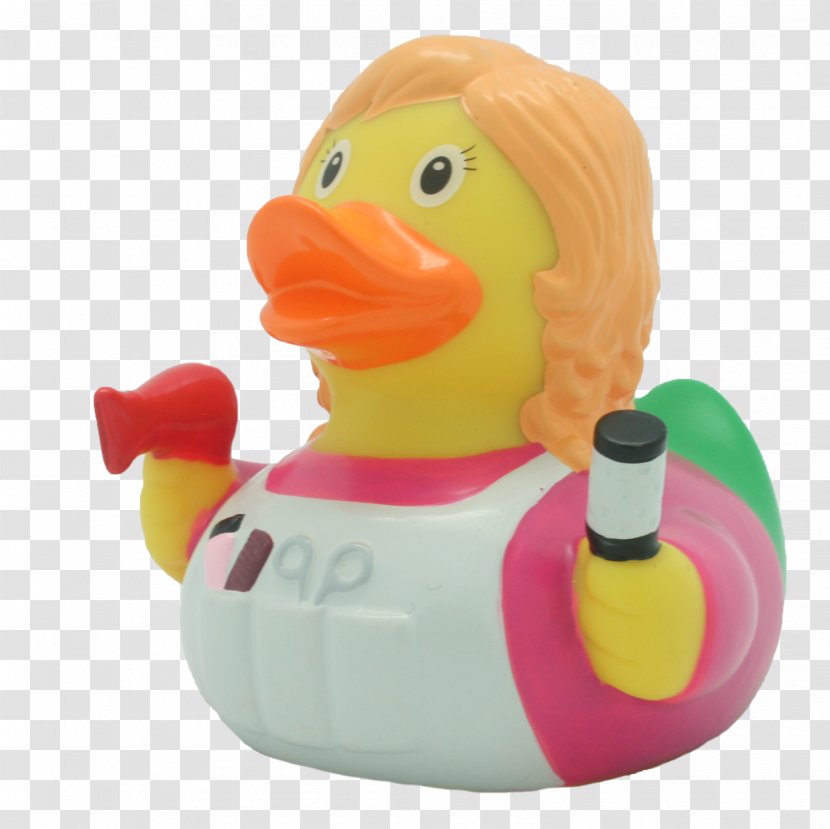 Rubber Duck Toy Bathing Bathtub Transparent PNG