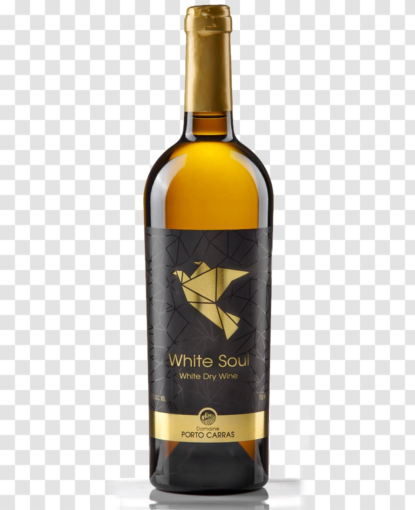 White Wine Domaine Porto Carras Athiri - Glass Bottle Transparent PNG