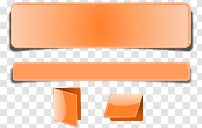 Ornament Drawing Clip Art - Orange - Text Box Transparent PNG
