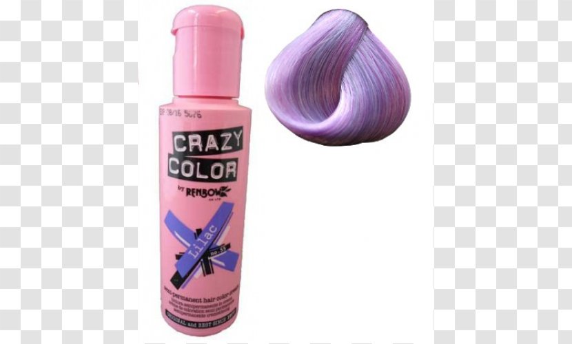 Hair Coloring Lilac Dye Lavender - Body Modification - Pastel Colors Transparent PNG