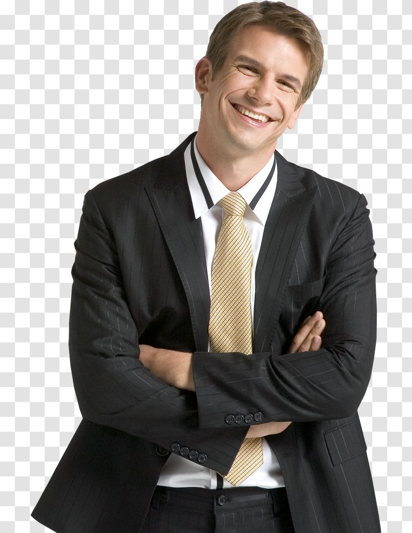 Download - White Collar Worker - Smiling Man Transparent PNG