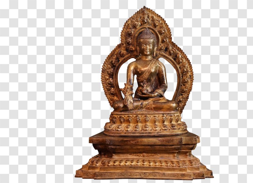 Bronze Sculpture Statue Metal - Thai Buddha Transparent PNG