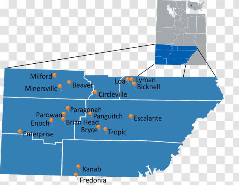 Cable Television Map Internet Service Provider Cord-cutting - Area Transparent PNG