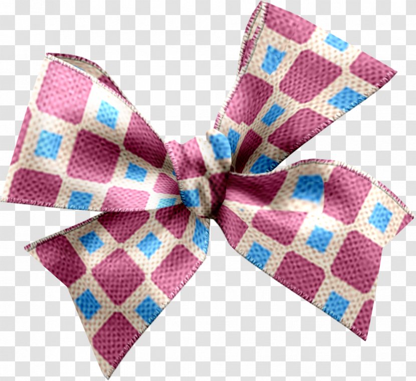 Bow Tie Ribbon Pink M Transparent PNG