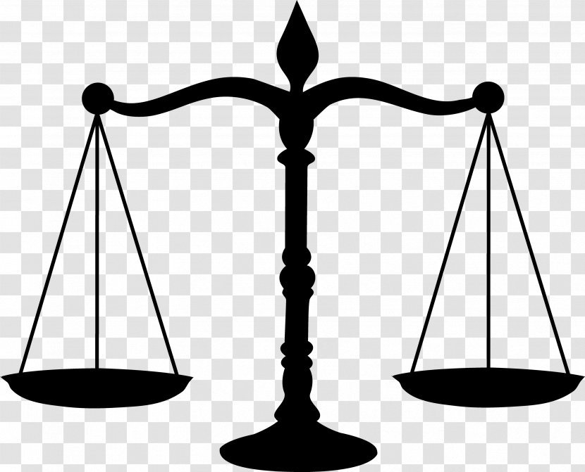 Measuring Scales Lady Justice Clip Art - Silhouette - SCALES Transparent PNG