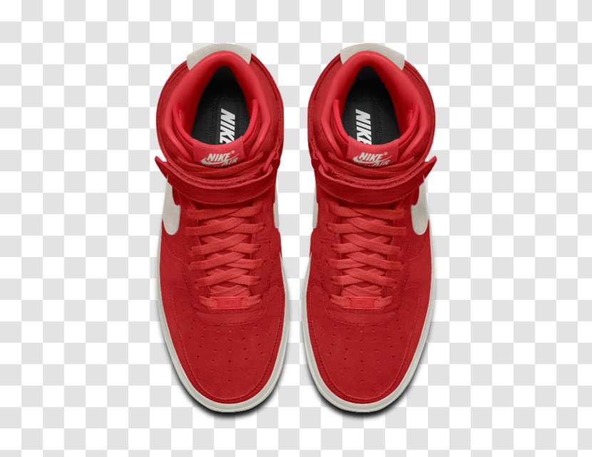 Air Force Shoe Red Sneakers Sportswear - Men Shoes Transparent PNG