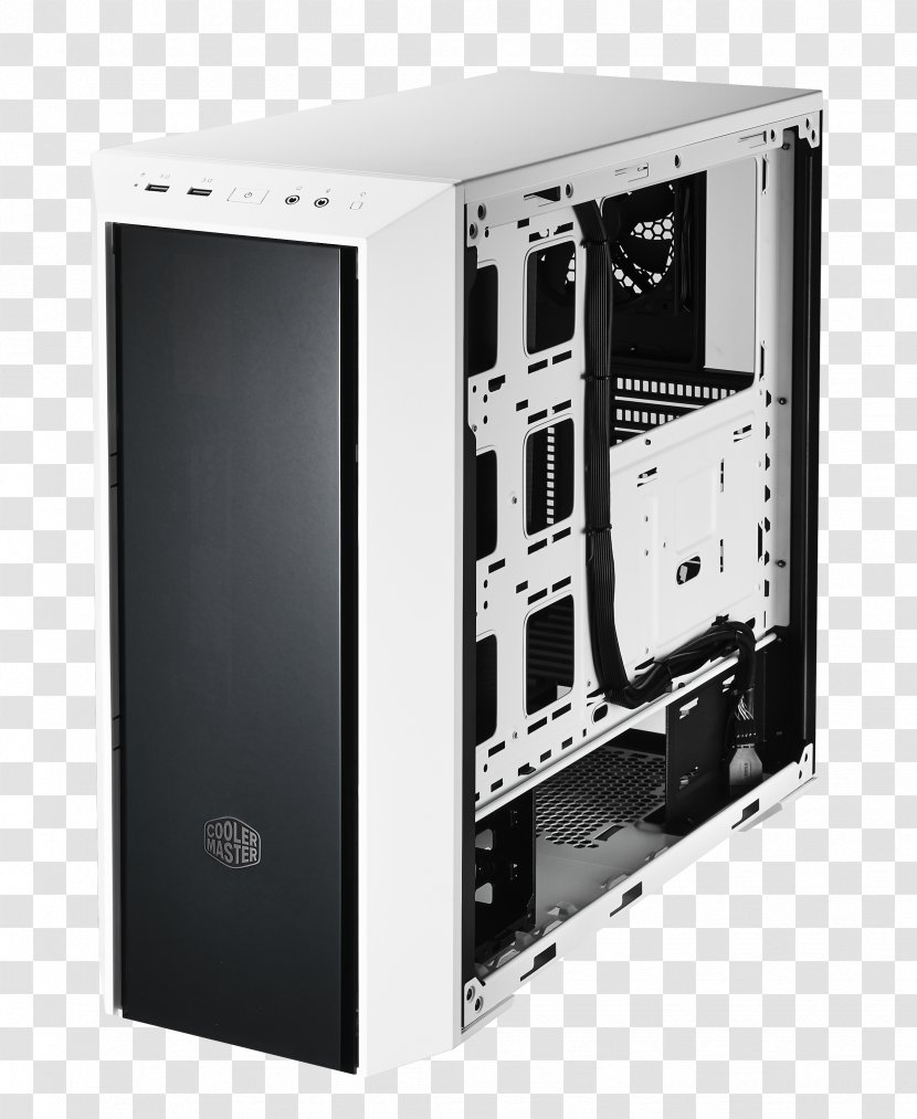 Computer Cases & Housings Power Supply Unit ATX Cooler Master Silencio 352 - Miniitx Transparent PNG
