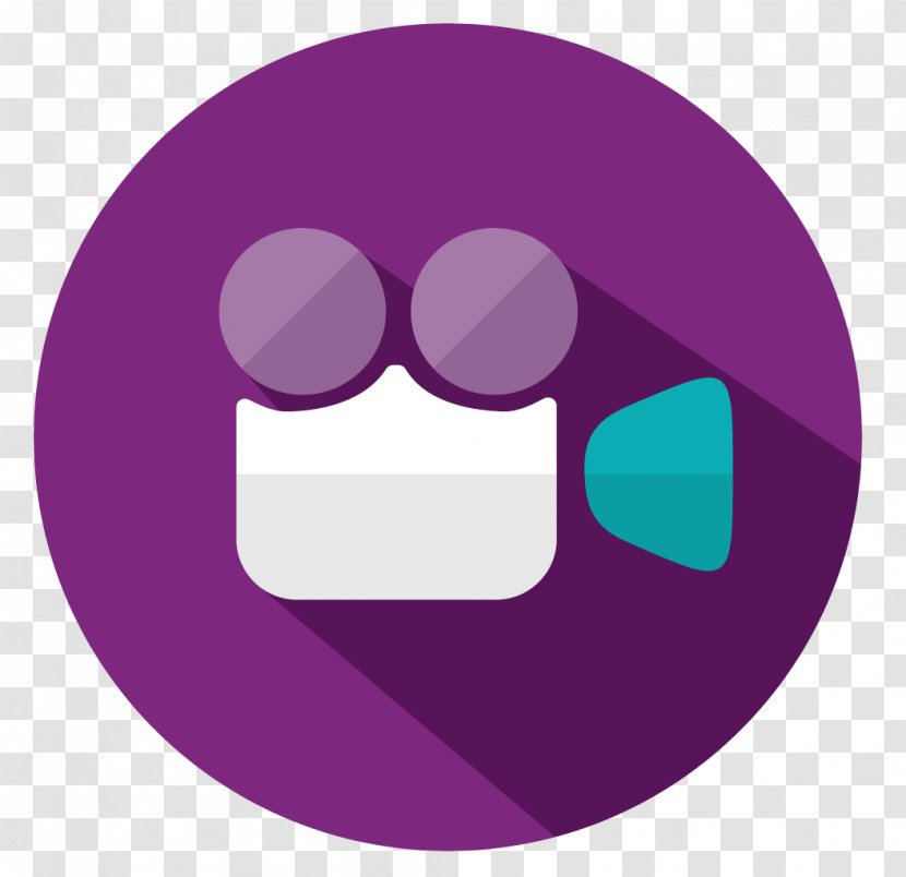 Video Cameras Purple 21:9 Aspect Ratio - Eyewear - Play Button Transparent PNG