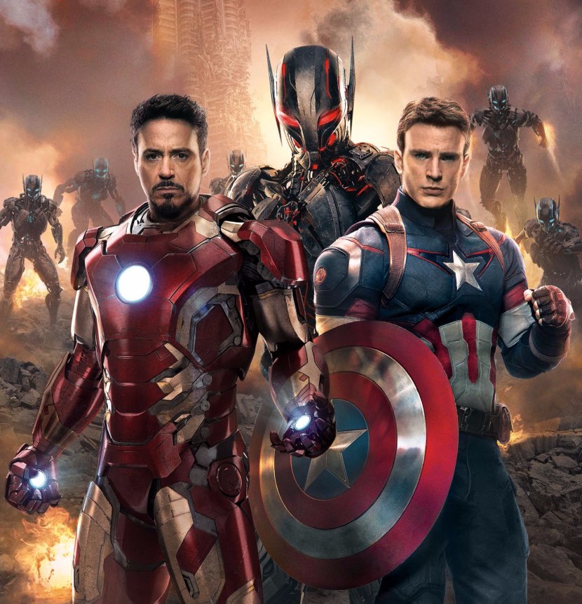 Iron Man Captain America Ultron San Diego Comic-Con Marvel Cinematic Universe - Superhero - Avengers Transparent PNG